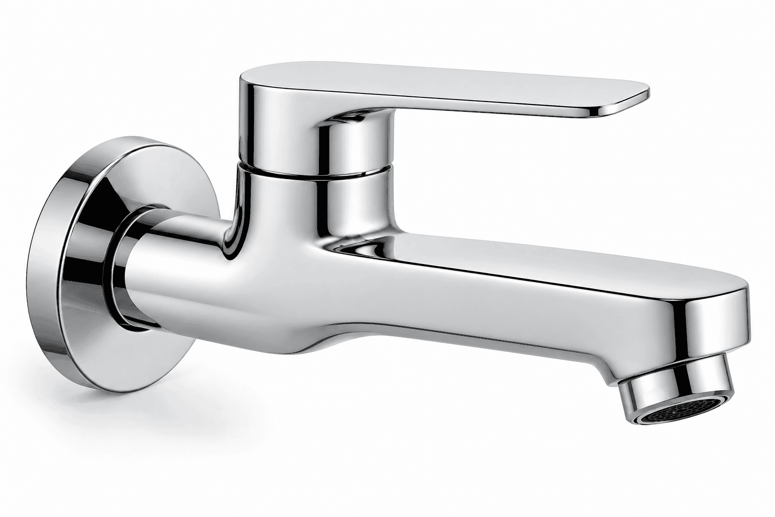 Pure Brass Basin Mixer Tap Hot and Cold (ICO-909 - Chrome)